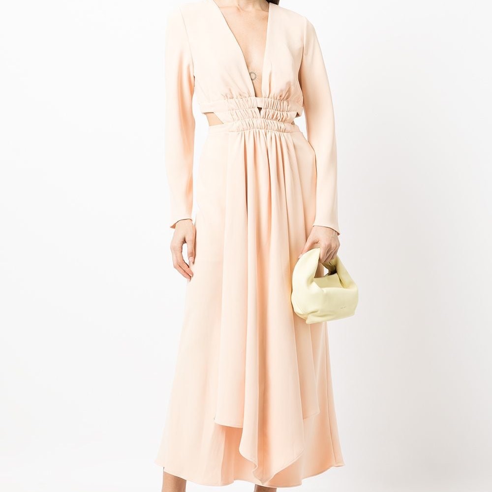 ACLER V-neck Cut Out Dress. Size 4. Retail $403